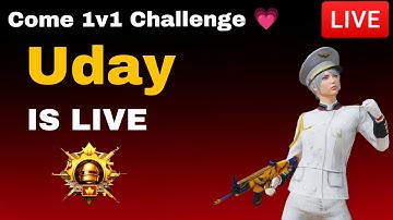Uday Mp31 gamer Bgmi live stream road to conqueror rank push 🔥 Bgmi live stream