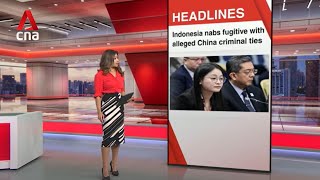 East Asia Tonight: Philippine ex-mayor with alleged ties to Chinese online casinos nabbed in Jakarta