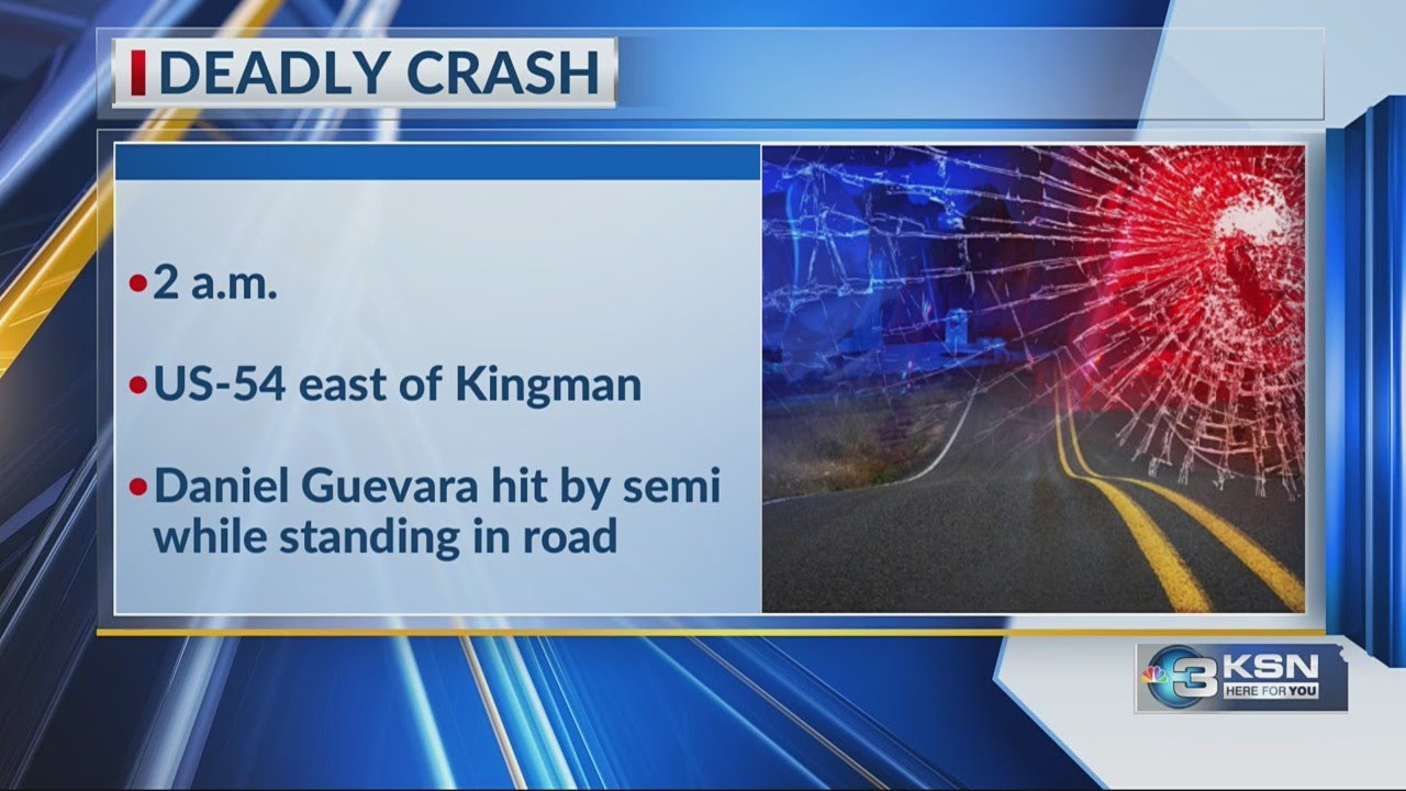 Kansas City man dies in Kingman County crash YouTube