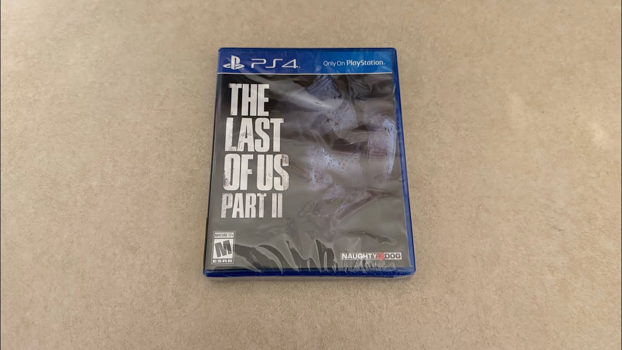 Unboxing The Last of Us Part II - PlayStation 4 - YouTube