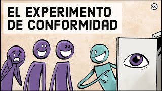 El experimento de conformidad de Asch sobre el pensamiento grupal