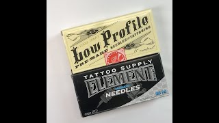 Low Profile Tattoo Needles Comparison Element Tattoo Needles - Element Tattoo Supply