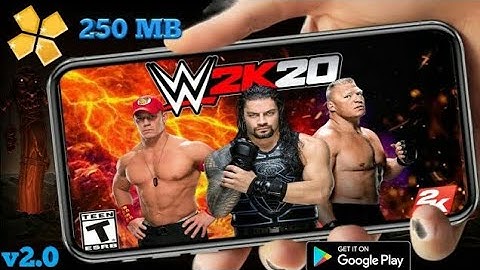 WWE 2K20 PSP BEST PATCH MOD FOR V2.0 MAKE BY CHAMP