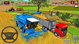 New Tractor Games 2025 - Modern Farm Tractor Driving Games - Farming Tractor 3D - Android Gameplay screenshot 1