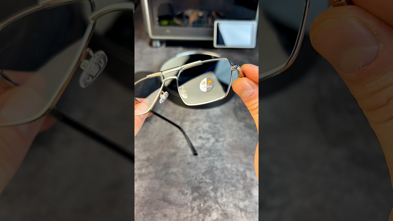 Стильные фотохромные унисекс очки для компьютера от LuiDGio