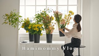 What makes life more enjoyableㅣCreating indoor flower garden 🌻ㅣOrganizing houseㅣCookingㅣVlog by 하미마미 Hamimommy 419,105 views 7 months ago 17 minutes