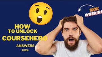 USE THIS UNLOCK COURSE HERO DOCUMENTS 2024 |  (JC CUTIE🧠)#2024 #unlock #coursehero