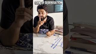 Explanation of Law of segregation #trending #viral