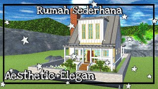 Riview Rumah Sederhana Aesthetic Tapi Elegan Dan Mewah|| SAKURA SCHOOL SIMULATOR