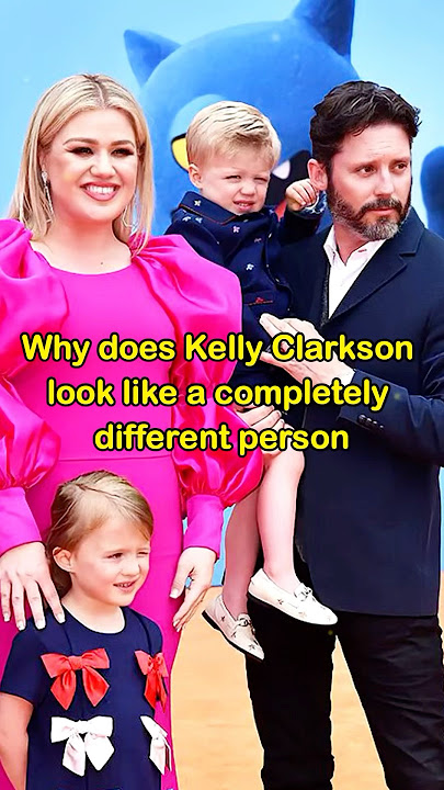 Why does Kelly clarkson look like a completely different person-1#shorts#celebrity#kellyclarkson