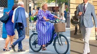 PARISIAN STYLE??PARIS or MILAN??How To Dress Like Parisian STREET STYLE OVER 50 Street Fashion