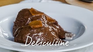 Delicuisine Rezept Schokoladen-Ingwer-Caramel Glace
