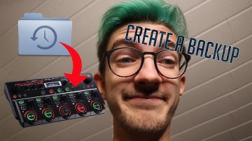 HOW TO CREATE A BACKUP ON LOOPSTATION BOSS RC-505