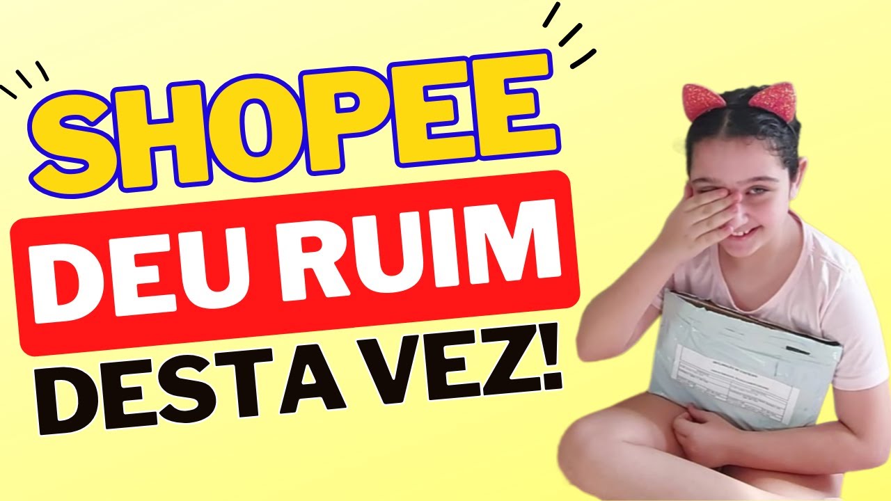 Unboxing da Shopee Deu Ruim! Produto Quebrado 😱 | Diversão e Surpresa!