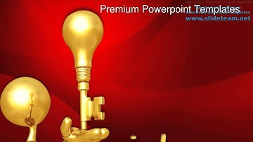 Golden Key Idea Business PowerPoint Templates Themes And Backgrounds ppt layouts