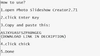 Photo Slideshow Creator2.71 Free Serial Key.avi