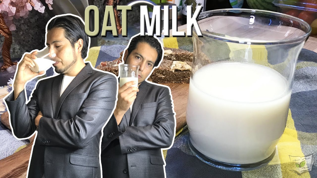 HOW TO MAKE OAT MILK | Vegan Recipes 