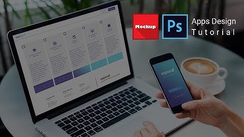 Apps Design UI UX Tutorial | Ospace App | Adobe Photoshop CC & Download PSD File