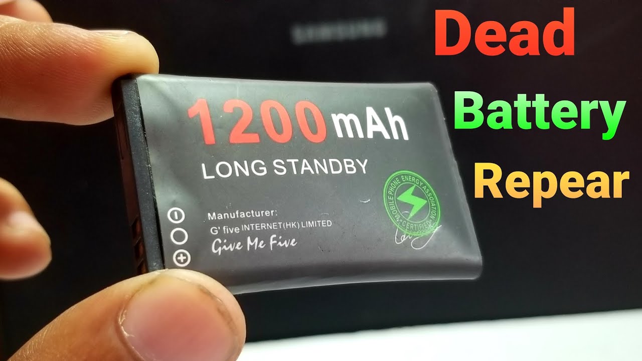 How to Repair Phone Dead Battery In Just 2 minutes YouTube