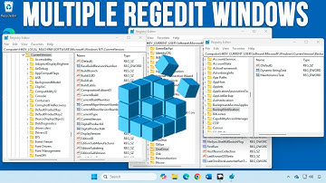 How to Open Multiple Instances of the Windows Registry Editor (regedit)