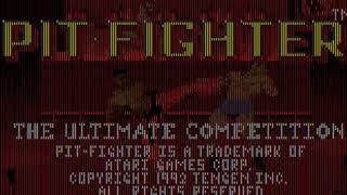 Pitfighter (Atari Lynx) with commentary