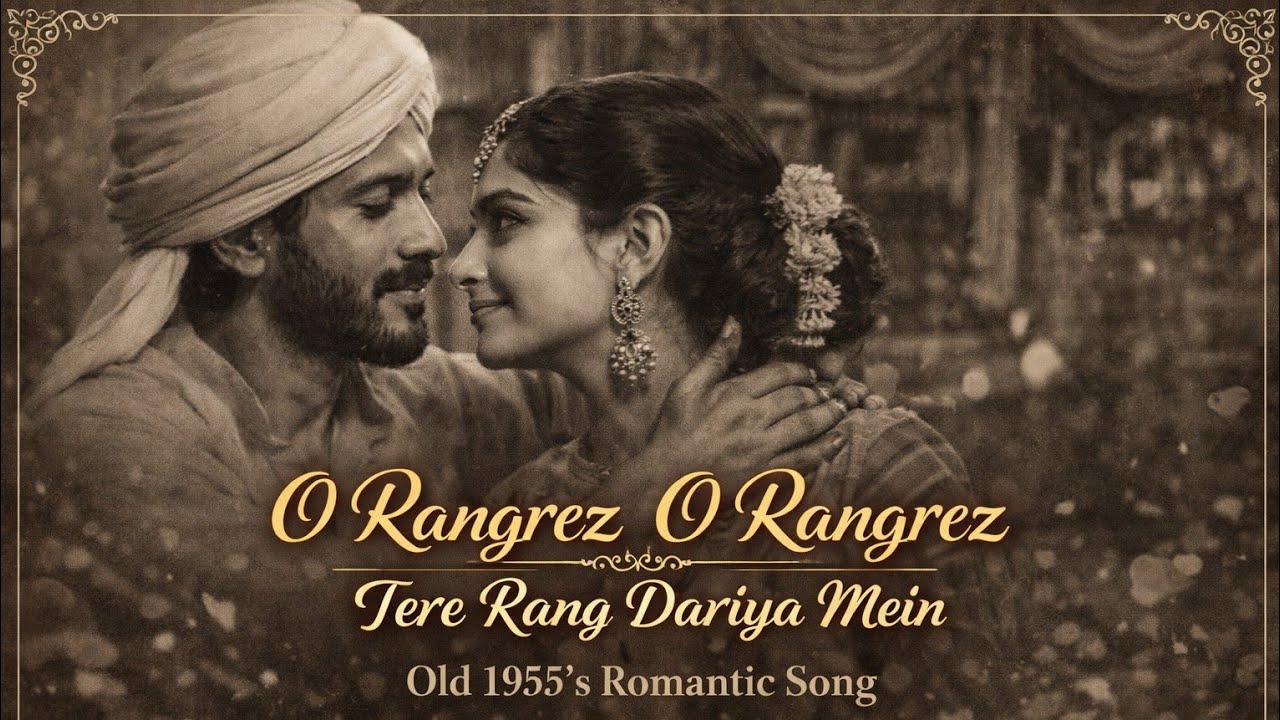 O RANGREZ O RANGREZ TERE RANG DARIYA MAIN Hindi old song 1955 s - YouTube