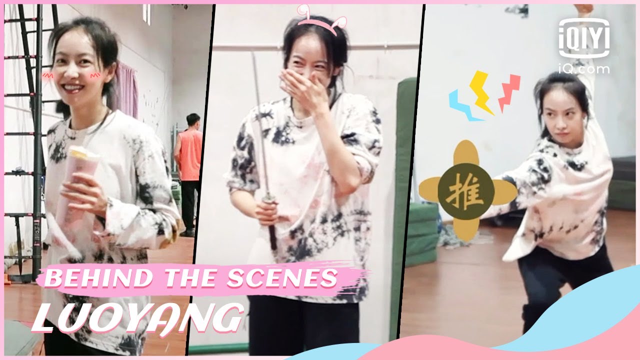 🔎BTS: Victoria Song's super handsome martial arts training | LUOYANG | iQiyi Romance