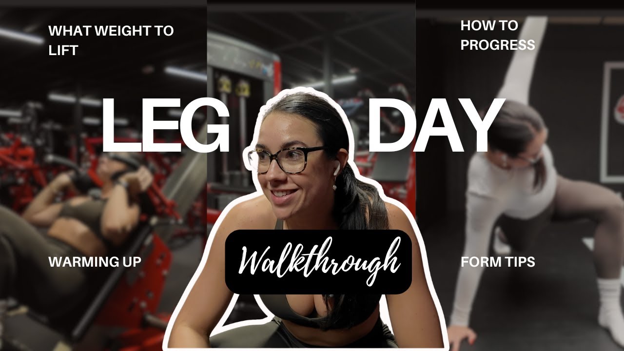 LEG DAY WALKTHROUGH | How to train properly and grow your legs - YouTube