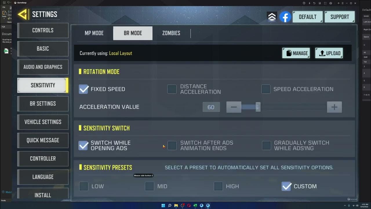 How to convert from cm/360 to codm sensitivity , gameloop YouTube