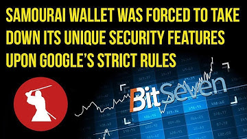 Samourai Wallet was forced to take (2019)