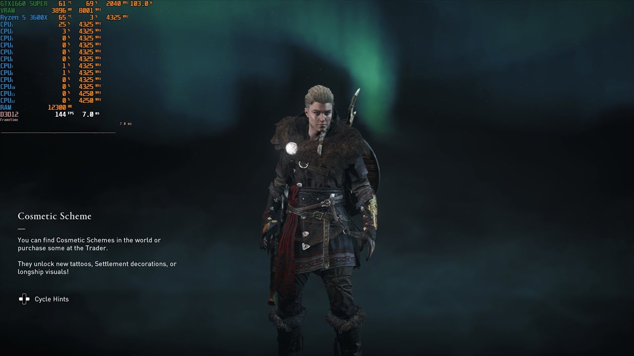 Assassin's Creed: Valhalla - GTX1660 Super Benchmark - Ultra vs FSR