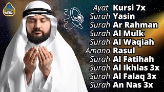 Peaceful Voice Ayat Kursi 7x, Surah Yasin, Ar Rahman, Waqiah, Al Mulk, Kahfi, Ikhlas, Falaq, An Nas