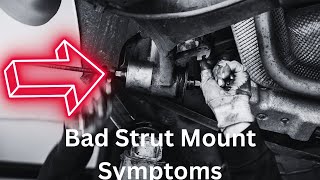 Signs of Bad Strut Mounts: 5 Common Symptoms