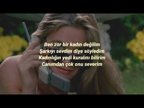 Sertab Erener–Güle Güle Şekerim{Çok Hoş Kadınsın Ama Yetmez Ben KararVerdim Ömür Boyu O Benim👋Lyrics