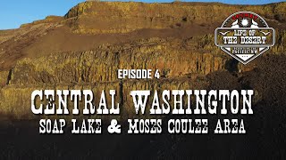 Central Washington:  Soap Lake and Moses Coulee Area