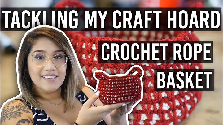 Craft Hoard Battle: Creating a Crochet Rope Basket
