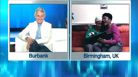 Ellen Surprises Her Biggest UK Fans