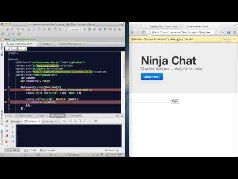 Debugging in Webstorm