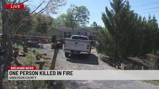 Coroner responds to overnight fatal fire in Anderson Co.