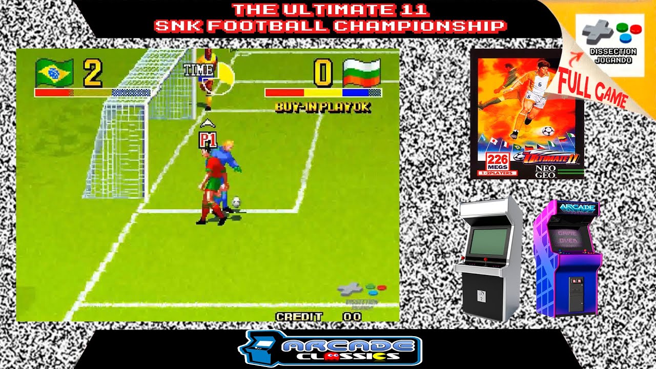 Play Arcade The Ultimate 11 - The SNK Football Championship / Tokuten Ou -  Honoo no Libero Online in your browser 