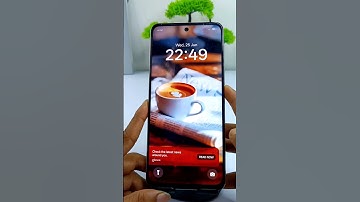 Lock screen wallpaper auto change setting in Realme || activate glance for realme