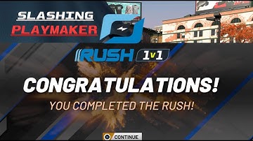 I WON RUSH 1v1 ON MY SLASHING PLAYMAKER