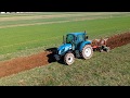 New Holland T4.75 Plowing [Season 2019]