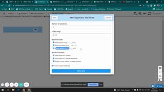 Generator: Missing Factor and more...
