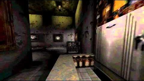 Brawl -wire frame and texture mapping #1 (Quake 2 game map)