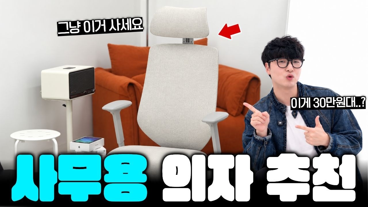 가성비 사무용 의자 추천｜레니프 유니백 체어 프로