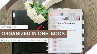 Organizing My Entire Life In One Book #plannersetup #organizedlife
