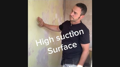 Skimming high suction wall #howtoplaster #diy #plasterwall #renovation #skimming