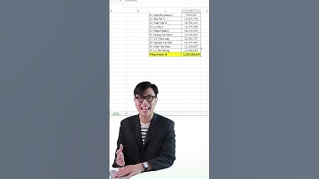 [Thủ thuật Excel] Cánh cố định dòng cuối cùng trong Excel #Shorts