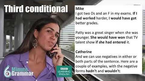 How to use the third conditional   6 Minute Grammar